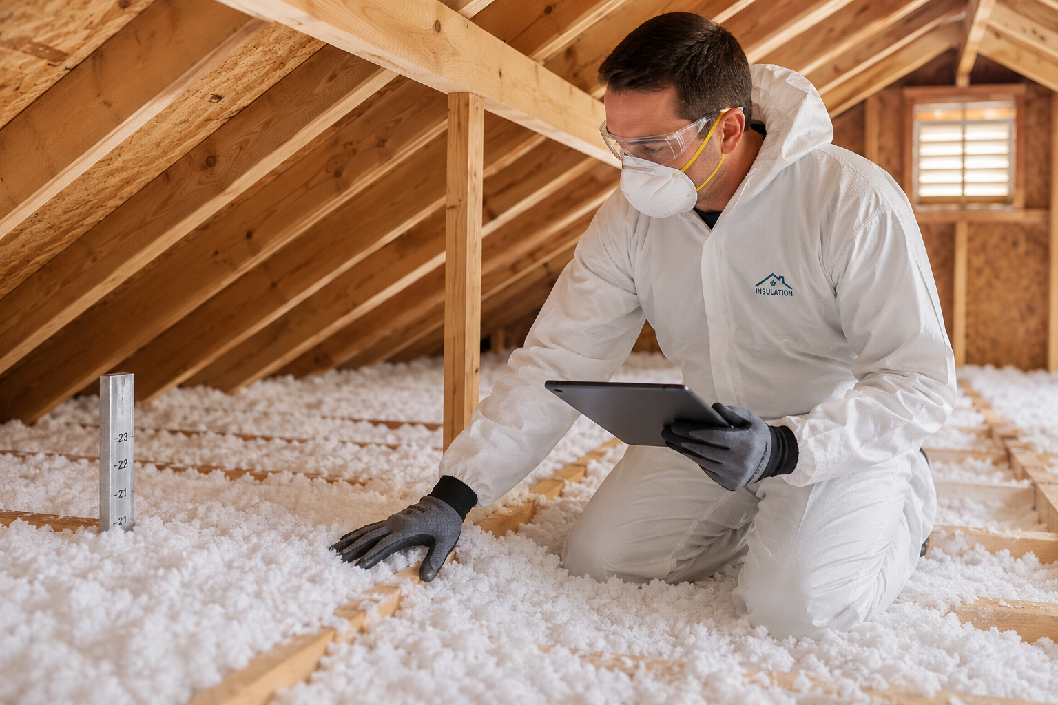 Insulation installation process